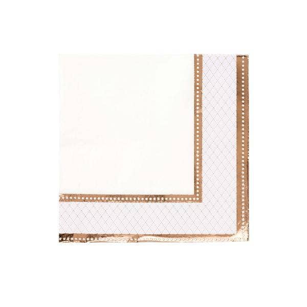 Rose Gold and Pink Napkin