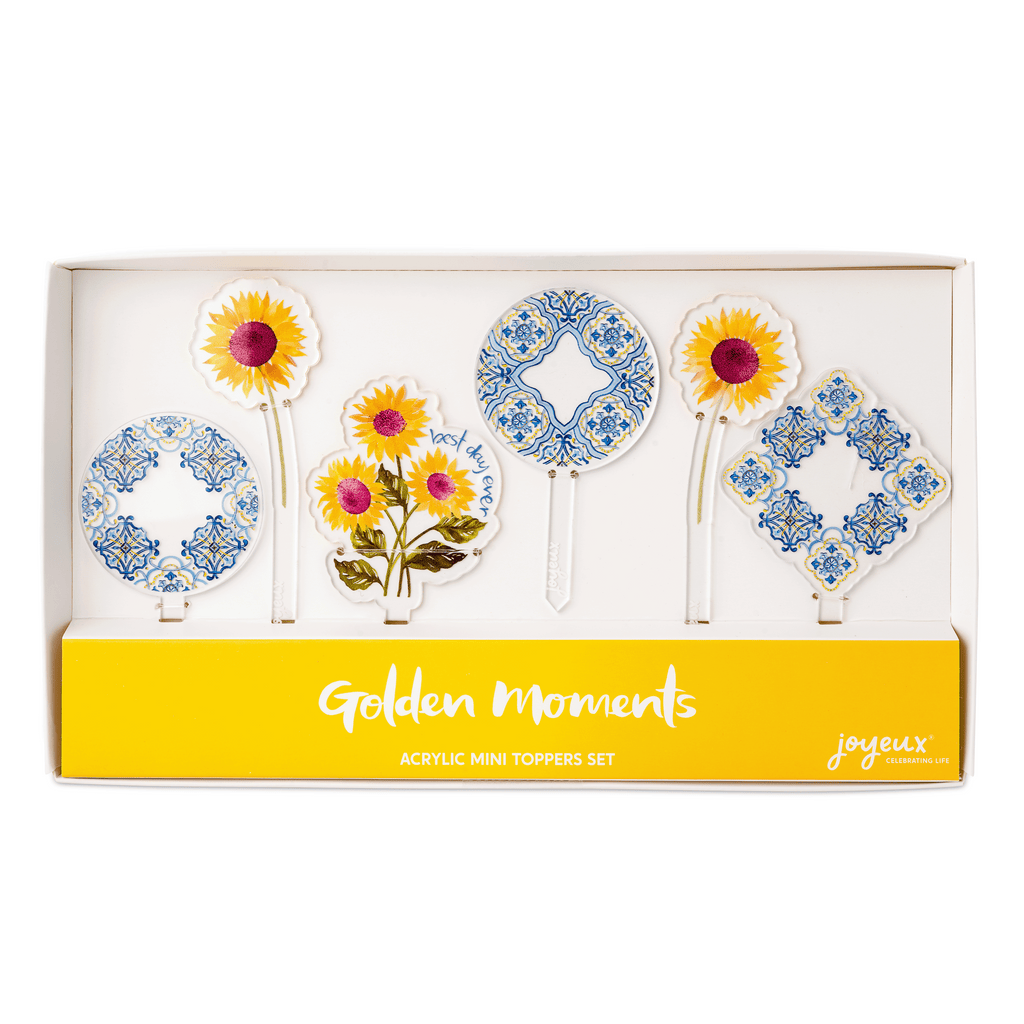 Sunflower Love Acrylic Mini Topper Set