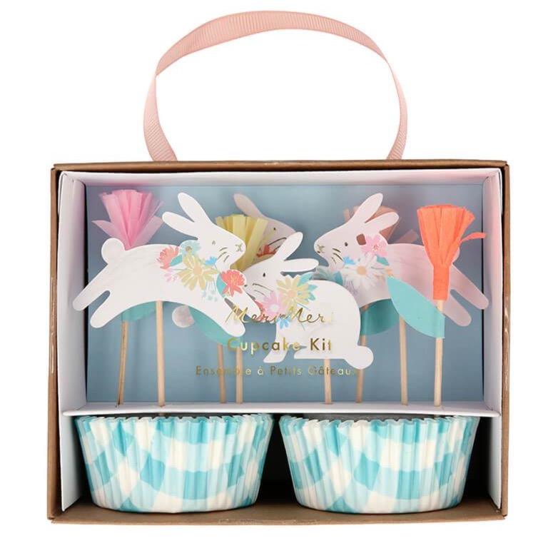 Spring Easter Bunny Cupcake Kit