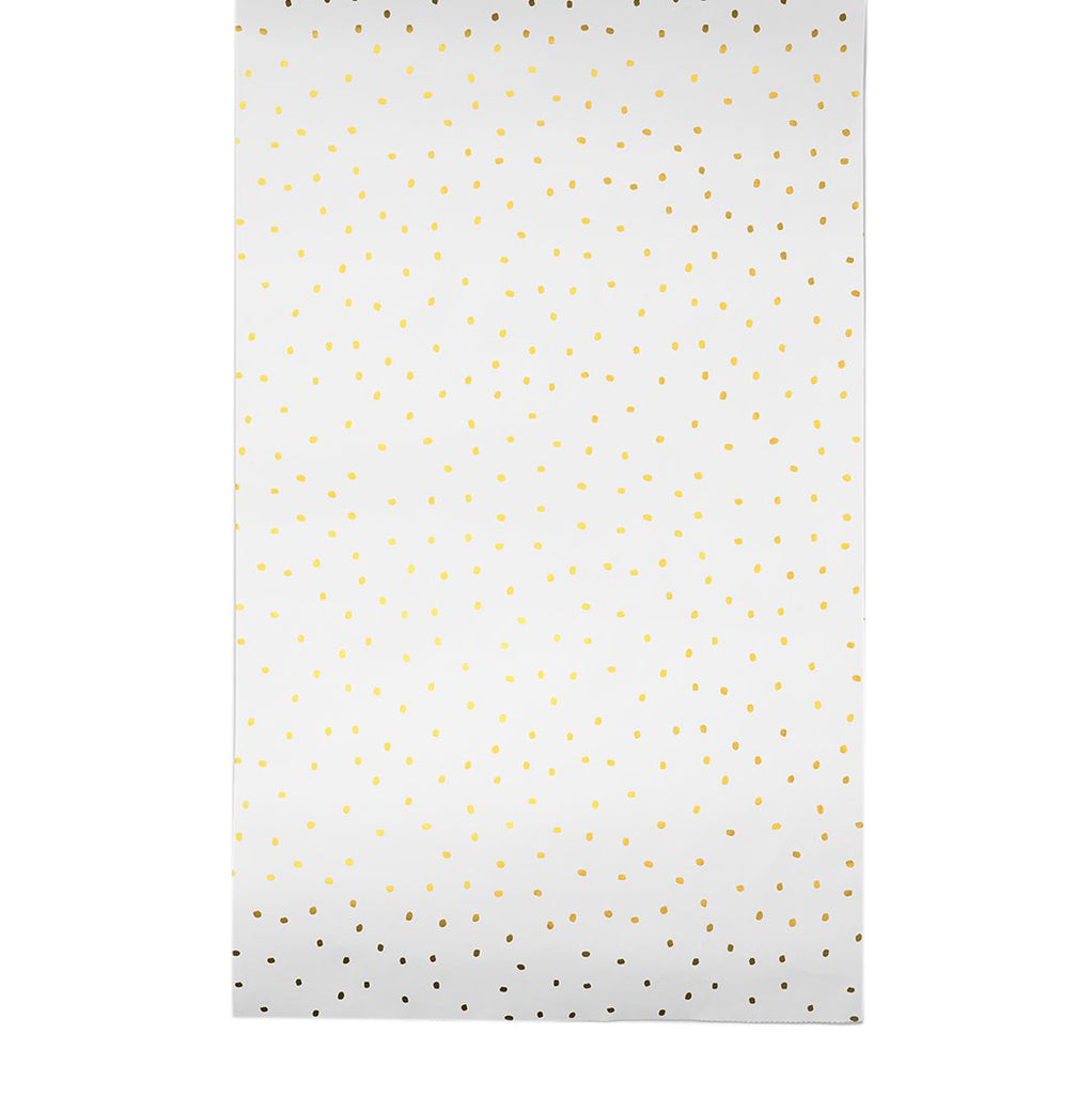 Gold And White Table Runner