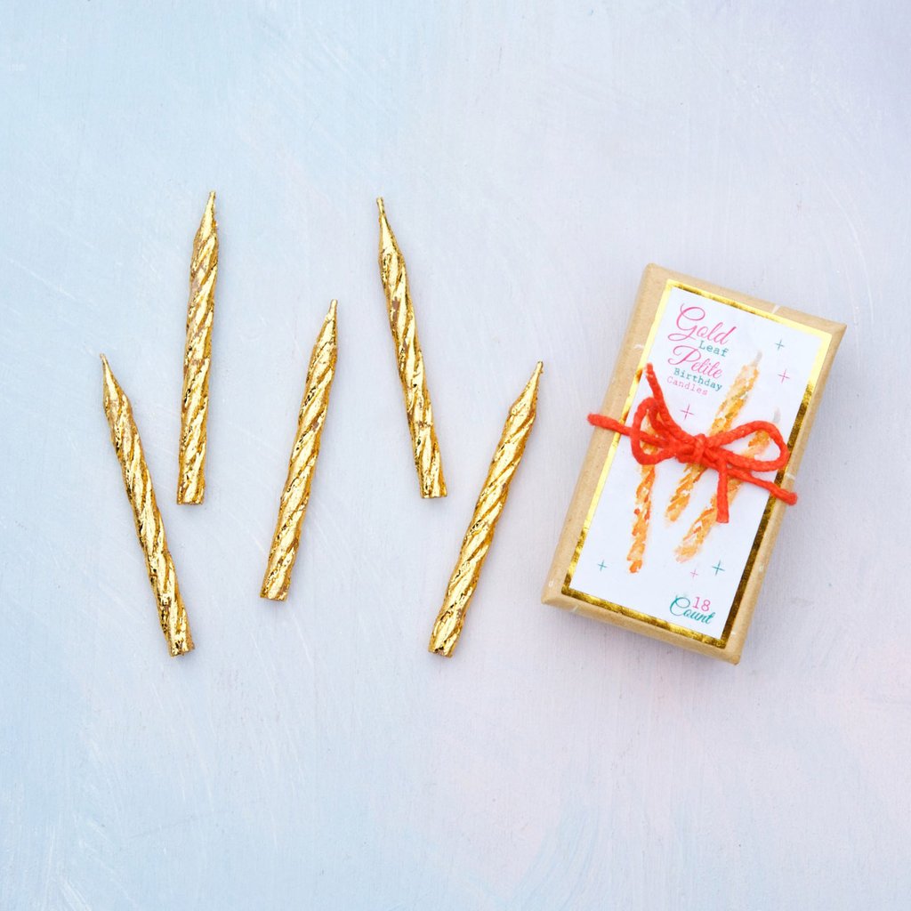 Petite Gold Candles