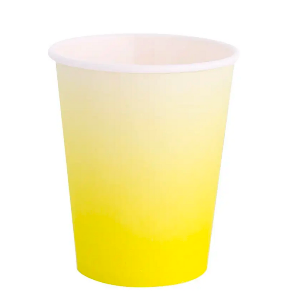 Ombre Chartreuse Cups