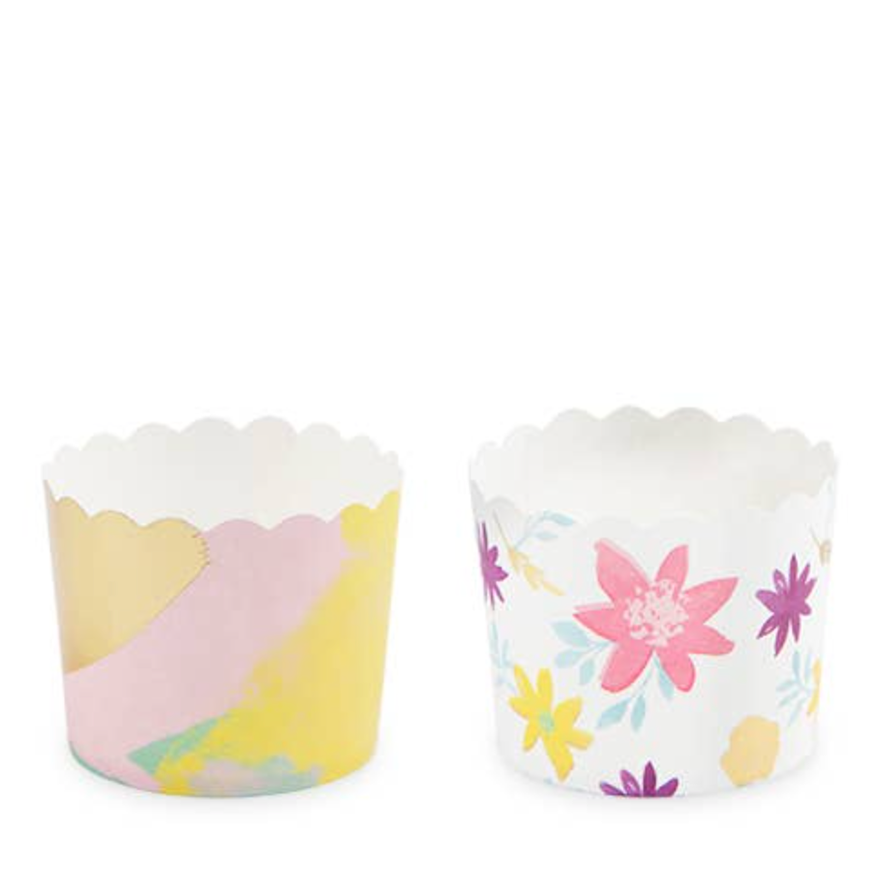 Assorted Floral Treat Cups