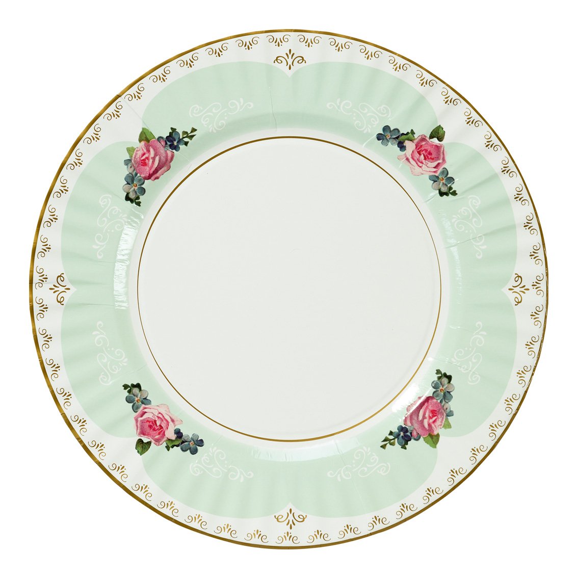 Meri Meri - Pale Mint Simply Eco Large Plates