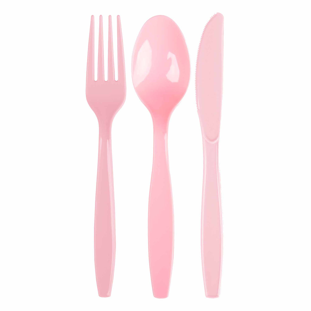 Pastel Pink Cutlery Set