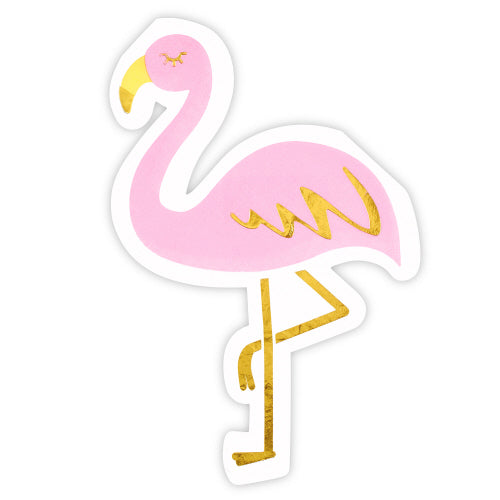flamingo shaped napkins