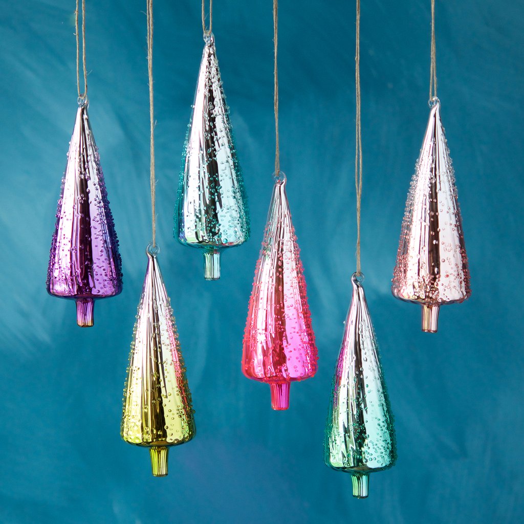 Speckle Ombre Tree Ornament